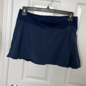 lululemon athletica Navy Blue Athletic Skirt